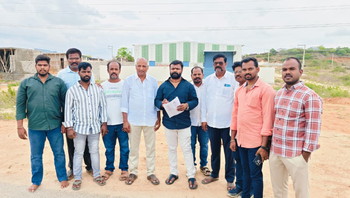 ఎపి ఐసీసీ లే లేఅవుట్ ను పరిశీలించిన ఏపీ ఎస్ఎస్సి డైరెక్టర్